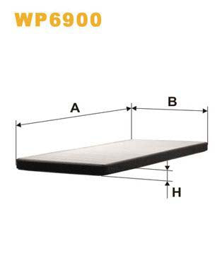 WIX Filters WP6900 Pollen Filter