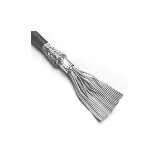 3M 3659/26 Flat Cables RND DISCRT 26C SHLD BLACK 28AWG STRANDED