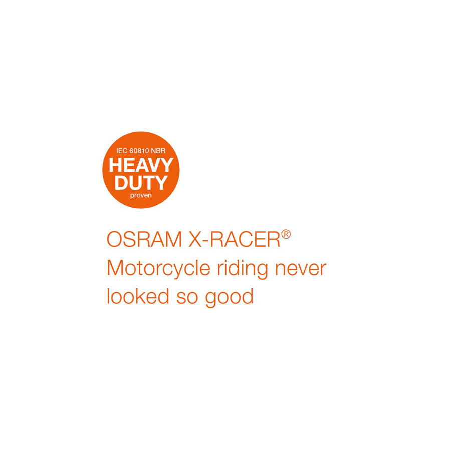 OSRAM  H8 X-Racer Xenon Look 4200K Motorbike Headlight Bulb 35W (x1) 64212XR-01B
