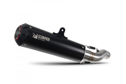 Scorpion PHA191BCER Honda CMX500 (Rebel) Red Power Slip-On - Black Ceramic Coated Sleeve | ML Performance UK UK