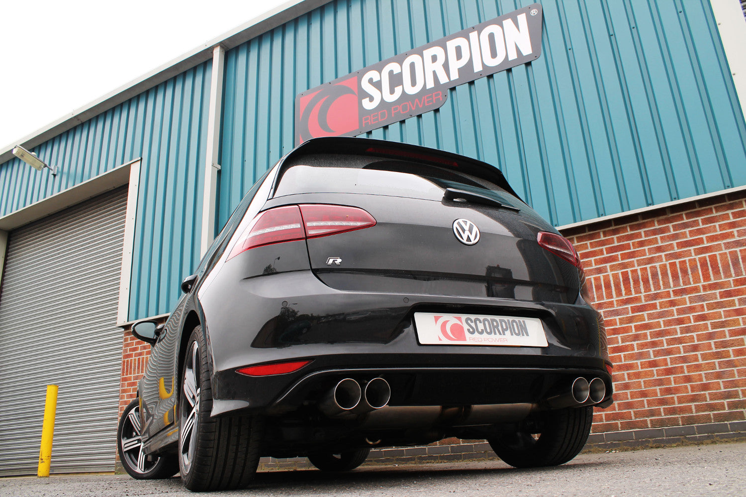 Scorpion SVW044D VW Golf MK7 R  Resonated Cat-Back System With No Valves | ML Performance UK UK