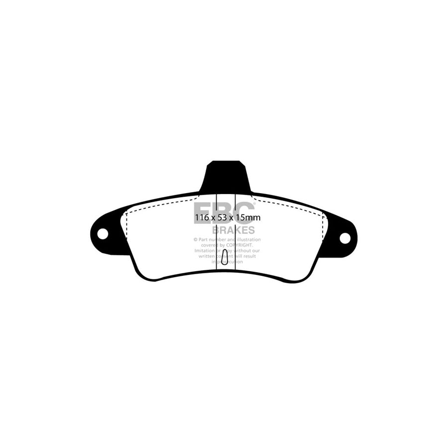 EBC DP960 Ford Ultimax Rear Brake Pads - Bendix Caliper 2 | ML Performance UK Car Parts