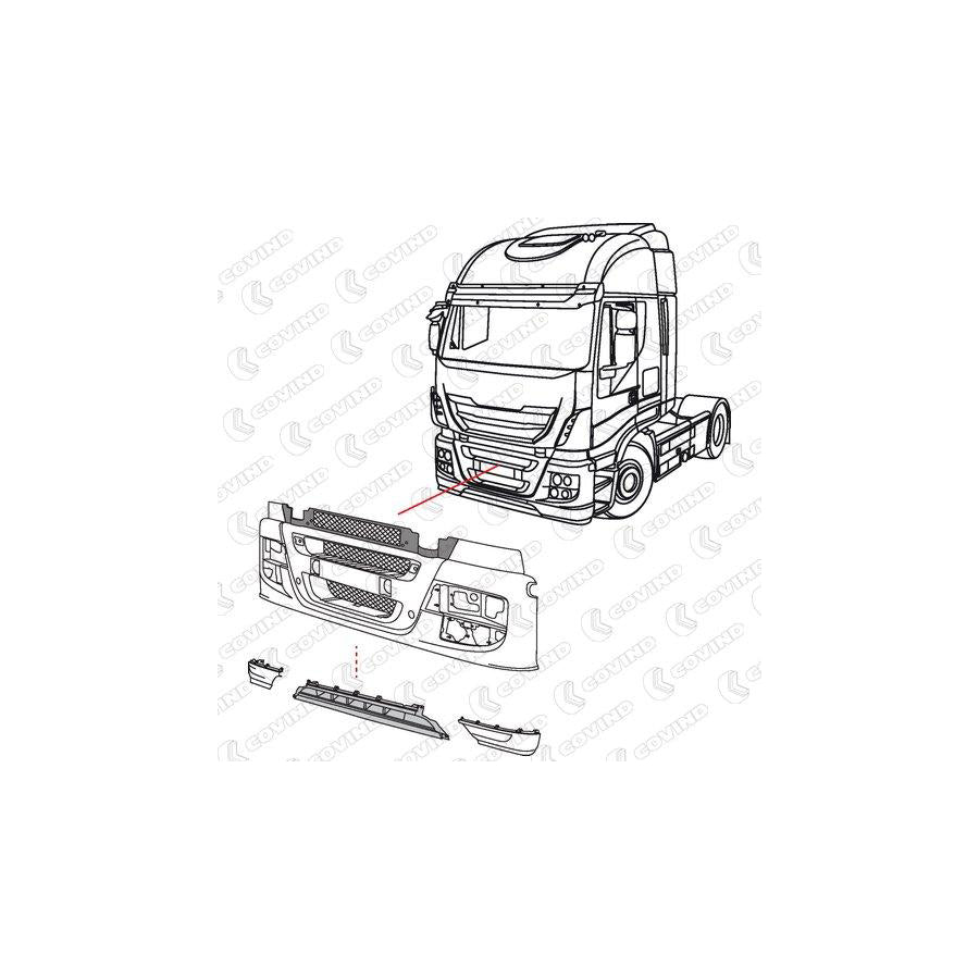 Covind 570/100 Front Splitter | ML Performance UK