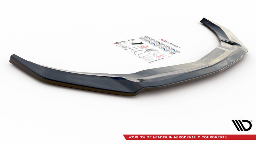 Maxton Design Mercedes Benz A45 AMG Aero W176 Facelift Front Splitter V.2