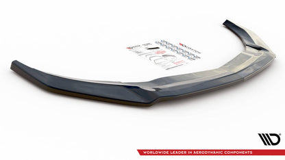 Maxton Design Mercedes Benz A45 AMG Aero W176 Facelift Front Splitter V.2