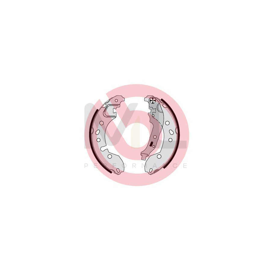 BREMBO S 68 548 Brake Shoe Set with handbrake lever | ML Performance Car Parts
