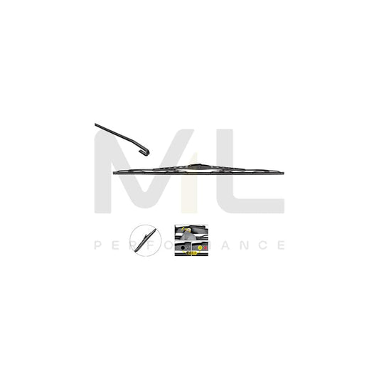 Valeo Silencio Wiper Blade With Spoiler Vm112 19 Inch | Wiper Blades UK | ML Performance Car Parts