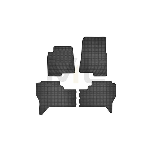 FROGUM Tailored 546276 Floor mat set for MITSUBISHI Pajero / Shogun III (V60) Elastomer, Front and Rear, Quantity: 4, Black | ML Performance Car Parts