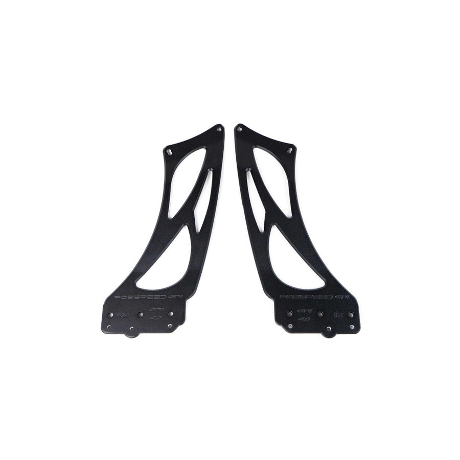 Fabspeed Porsche 981/718 Cayman GT4 Monoblock Wing Risers (2015+) | ML Performance UK
