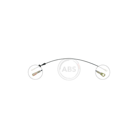 A.B.S. K12461 Hand Brake Cable Suitable For Mercedes-Benz 190 (W201)