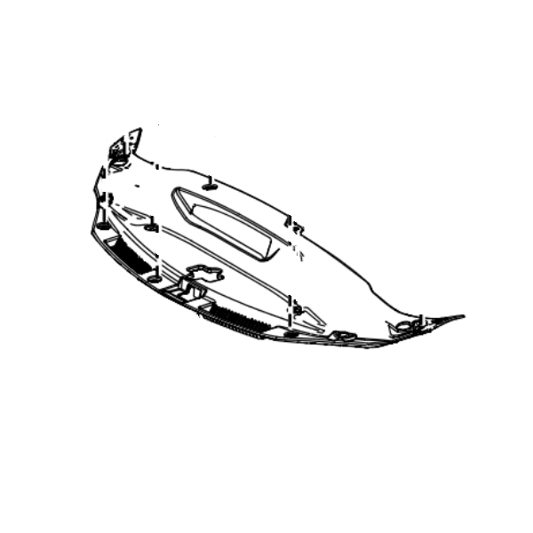 Genuine Lexus 53295-53060 IS Phase 3 Cool Air Intake Duct Seal