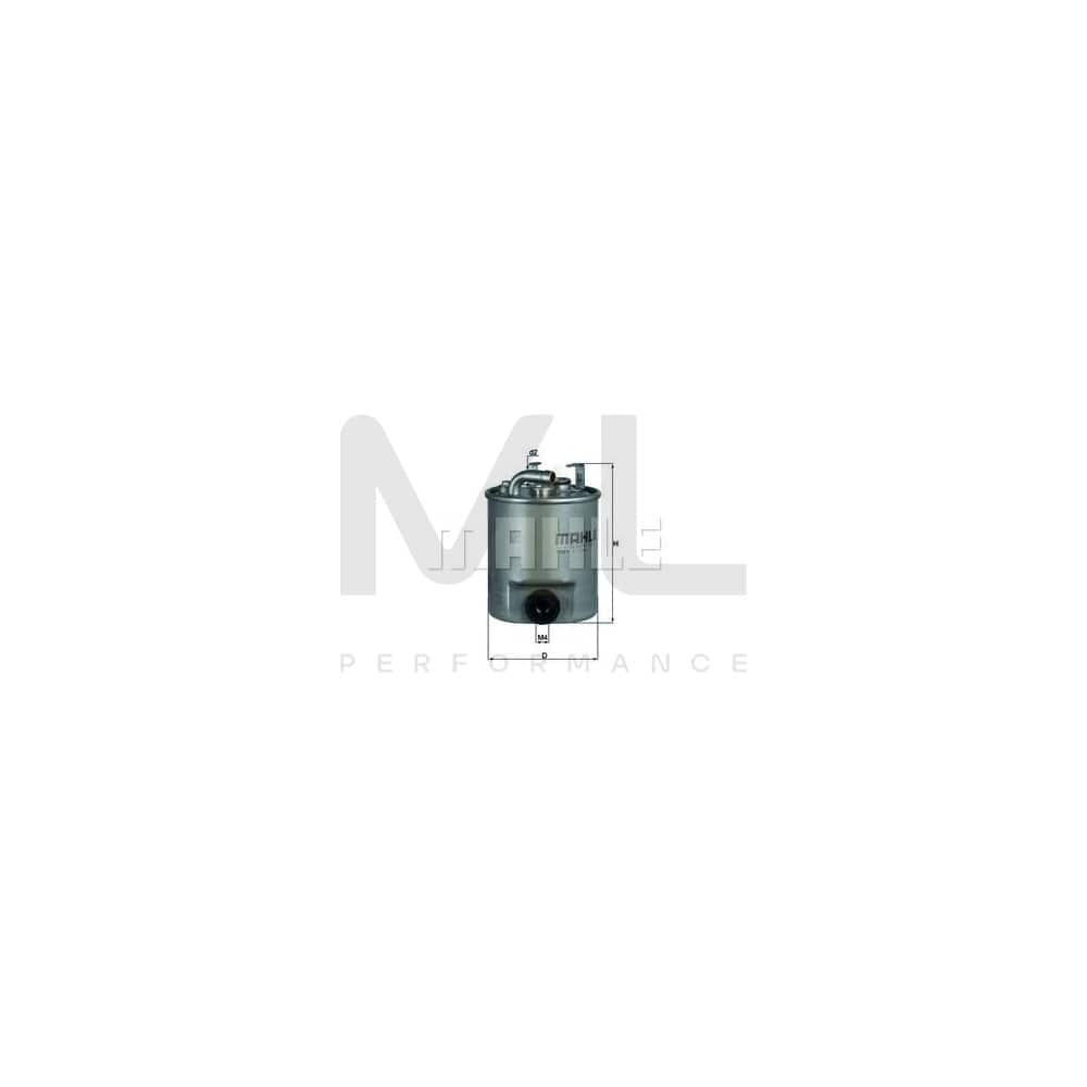 MAHLE ORIGINAL KL 195 Fuel filter suitable for MERCEDES-BENZ SPRINTER In-Line Filter | ML Performance Car Parts