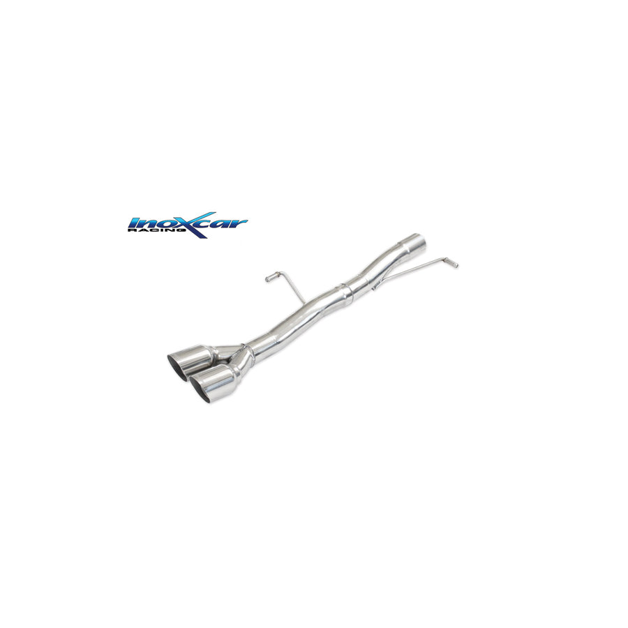 InoXcar PERCZ.04.RA Peugeot RCZ Non-Resonated Rear Exhaust | ML Performance UK Car Parts