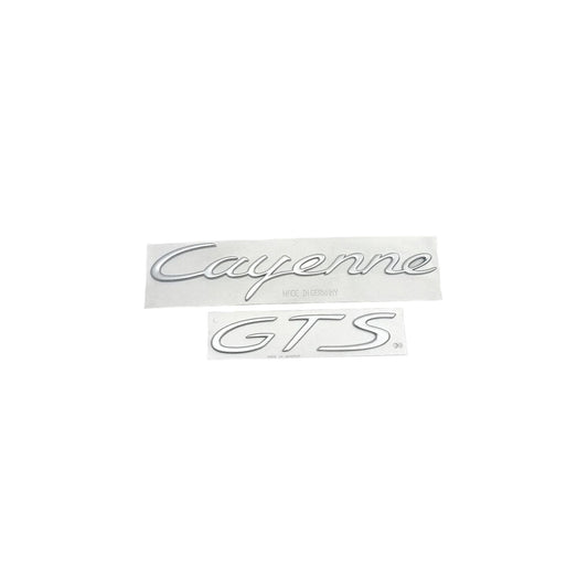 Genuine Porsche Cayenne Gts - Rear Badge | ML Performance UK Car Parts