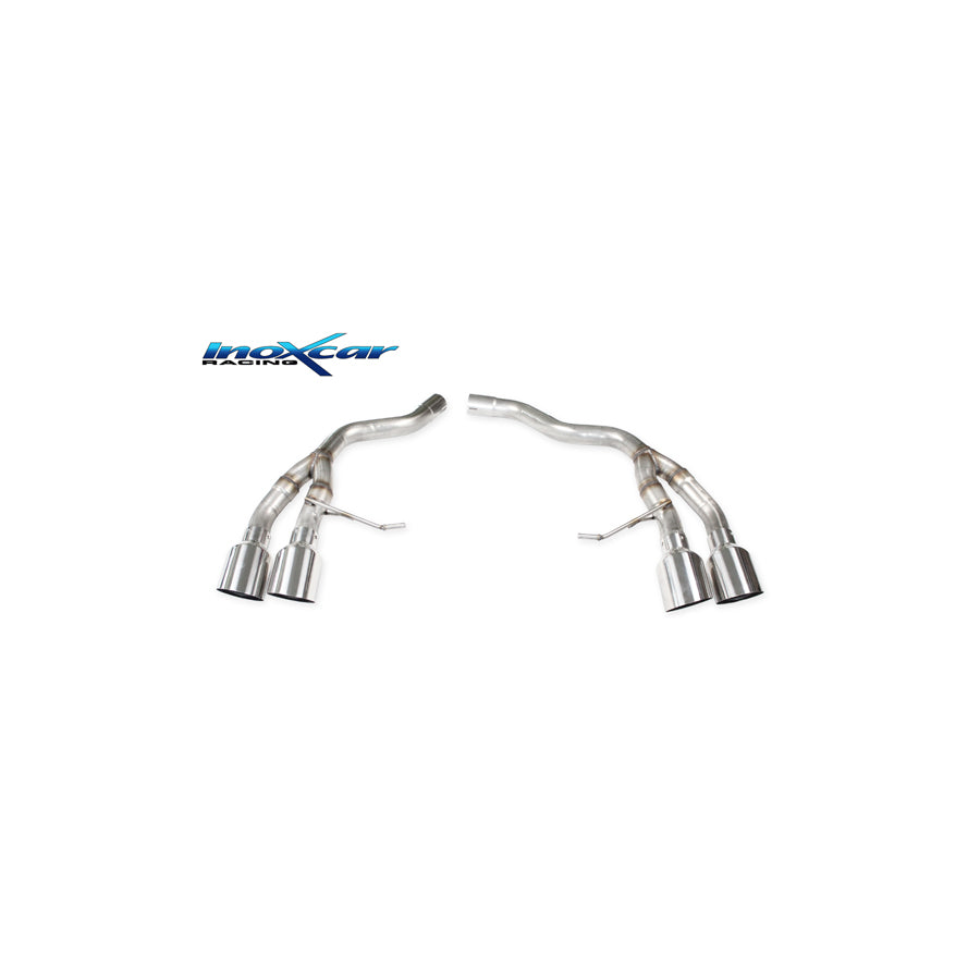 InoXcar POMA.04.RA Porsche Macan Non-Resonated Rear Exhaust | ML Performance UK Car Parts