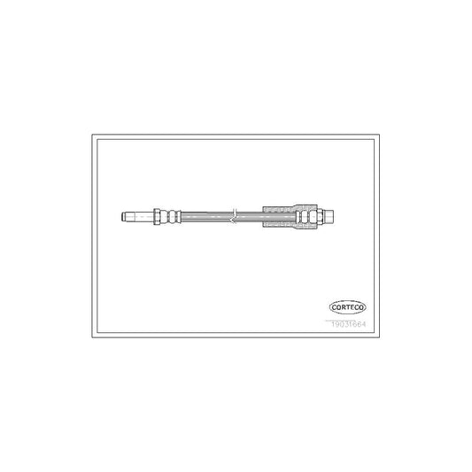 Corteco 19031664 Brake Hose For Bmw 5 Saloon (E39) | ML Performance UK