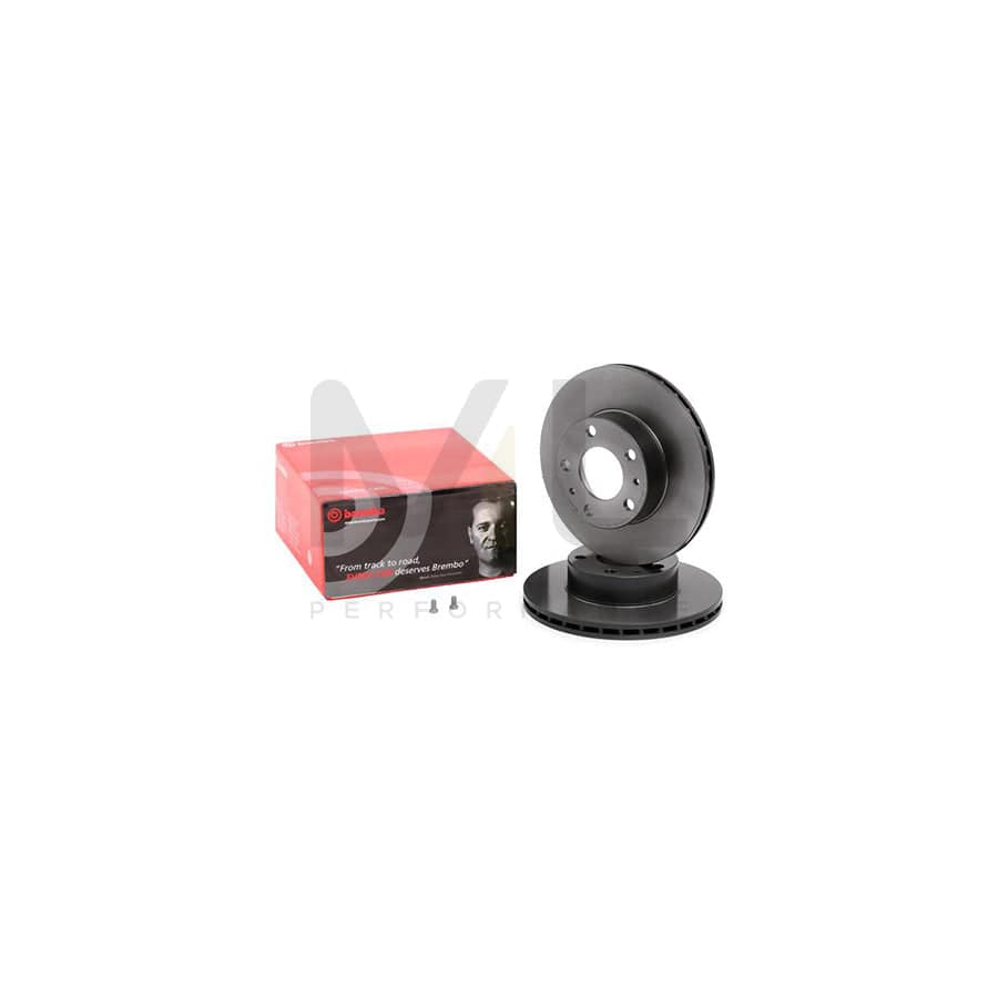 BREMBO 09.8931.21 Brake Disc Internally Vented, Coated | ML Performance Car Parts