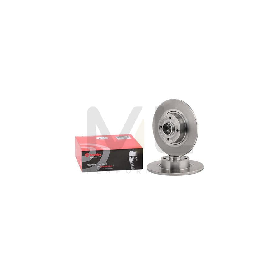 BREMBO BEARING DISC LINE 08.A135.17 Brake Disc Solid, with ABS sensor ring, with wheel bearing set | ML Performance Car Parts