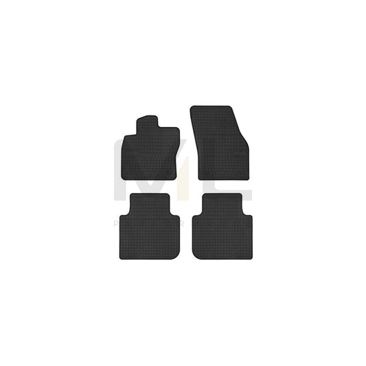 FROGUM Tailored 547952 Floor mat set Elastomer, Front and Rear, Quantity: 4, Black | ML Performance Car Parts