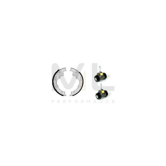 BREMBO STANDARD KIT H A6 004 Brake Shoe Set Ø: 254mm | ML Performance Car Parts