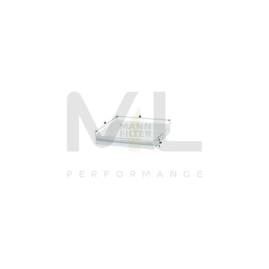 MANN-FILTER CU 2435 Pollen filter Particulate Filter | ML Performance Car Parts
