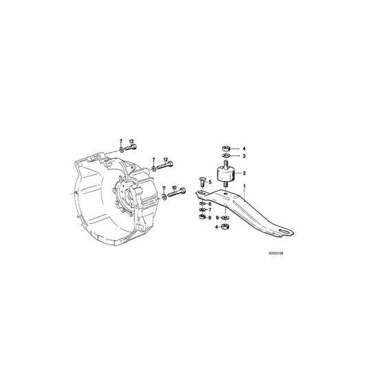 Genuine BMW 24711245178 E21 Cross Member (Inc. 320, 320i & 316) | ML Performance UK Car Parts