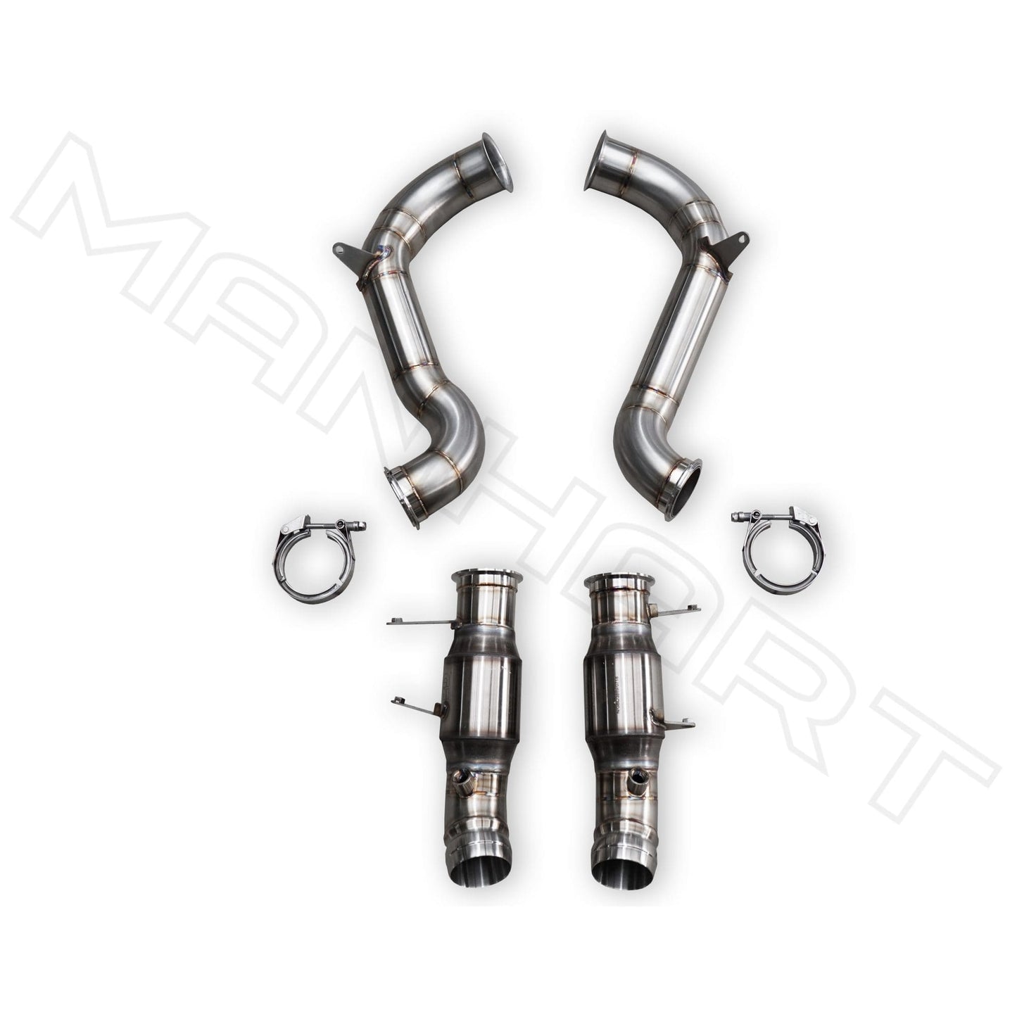 MANHART MH5GLC633100 DOWNPIPES RACE FOR MERCEDES-BENZ GLC 63 S AMG