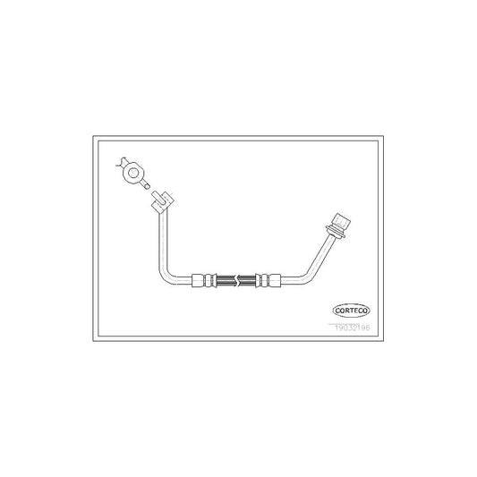 Corteco 19032196 Brake Hose For Ford Transit | ML Performance UK