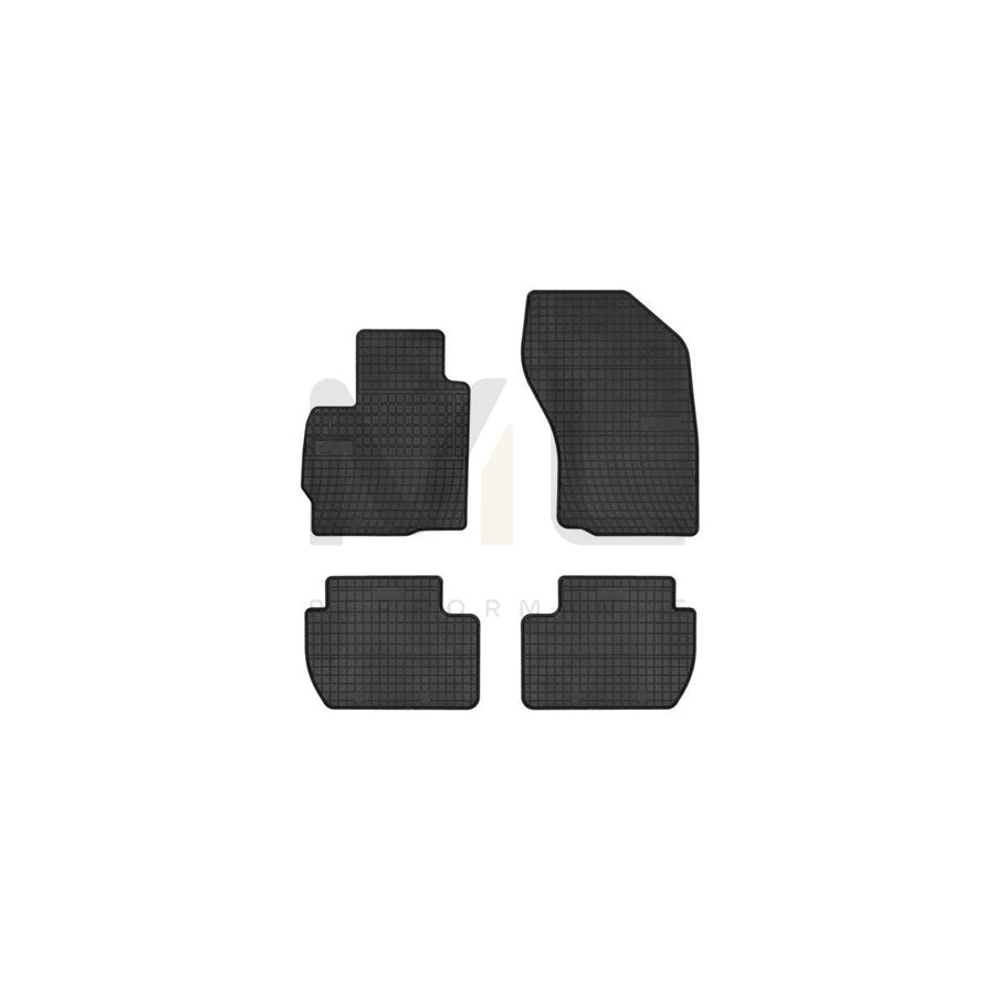 FROGUM Tailored 0482 Floor mat set Elastomer, Front and Rear, Quantity: 4, Black | ML Performance Car Parts