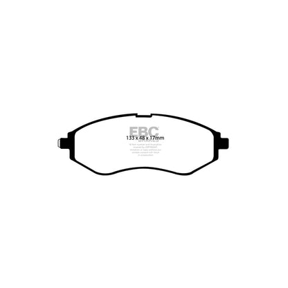 EBC PDKF338 Chevrolet Daewoo Ultimax Front Brake Pad & Plain Disc Kit (Inc. Aveo & Kalos) 2 | ML Performance UK Car Parts
