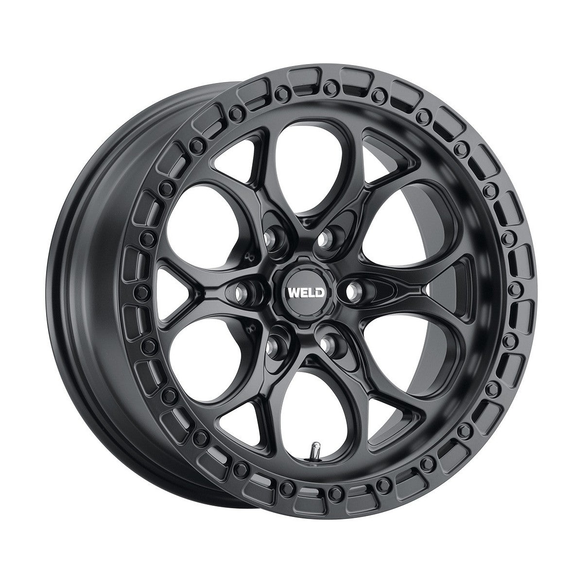 Weld W10809084575 Ledge 6 W108 Wheel 20x9 6x139.7 ET20 BS5.75 Satin Black