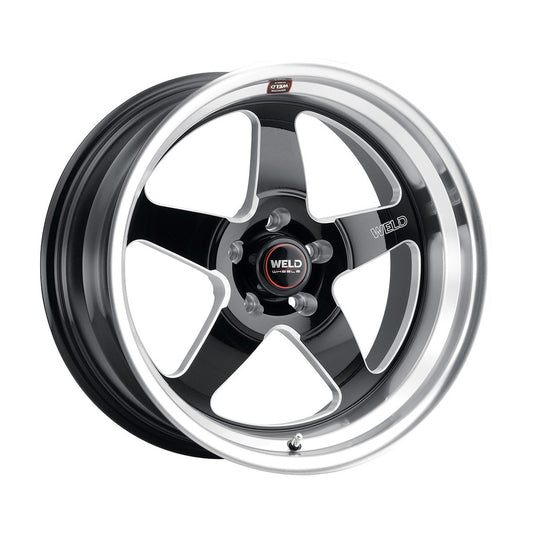 Weld S10489562P50 Ventura S104 Wheel 18x9.5 5x120.65 ET50 BS7.2 Gloss Black MIL - DIA