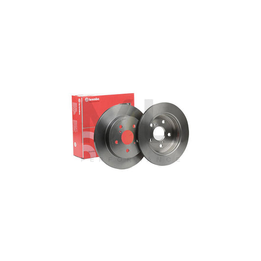 BREMBO 08.D418.11 Brake Disc Solid, Coated | ML Performance Car Parts