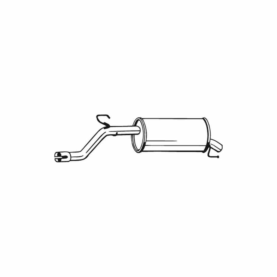 Bosal 185-233 Rear Silencer