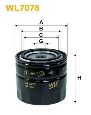 WIX Filters WL7078 Oil Filter