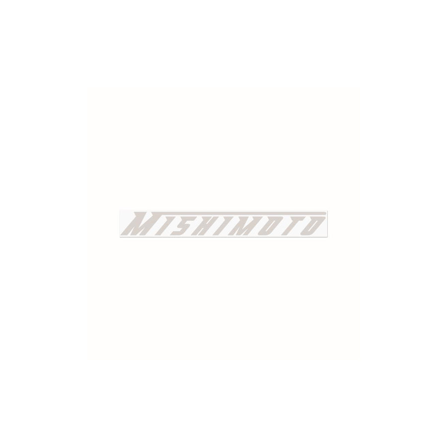 Mishimoto MMPRO-STK-15LG  Decal, White, Large