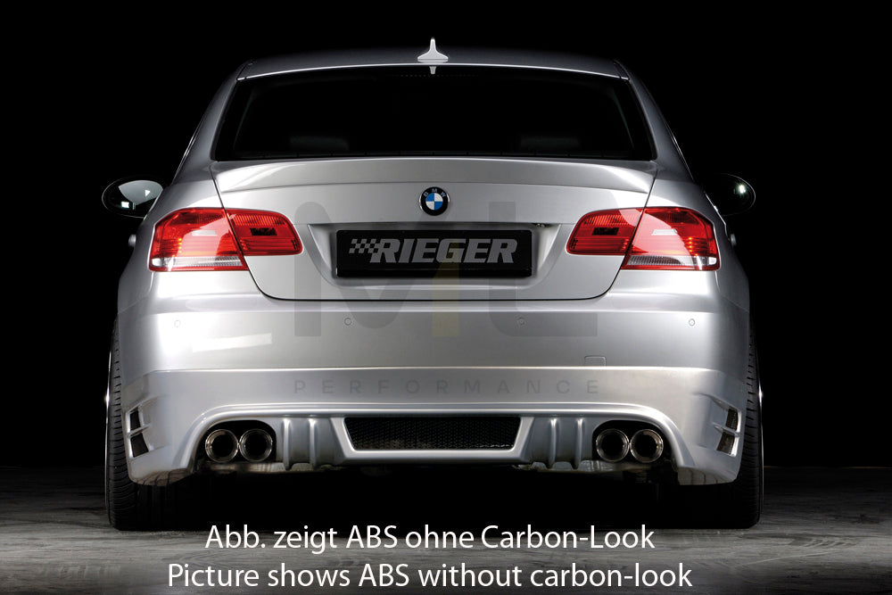 Rieger 00099569 BMW 3 Series E92 E93 Rear Diffuser 2 | ML Performance UK Car Parts