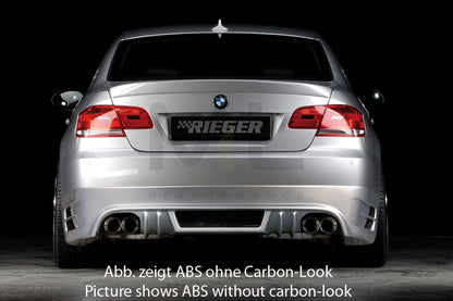 Rieger 00099569 BMW 3 Series E92 E93 Rear Diffuser 2 | ML Performance UK Car Parts