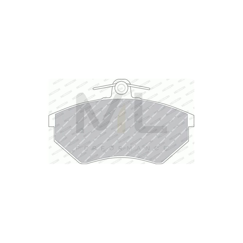 Ferodo Sl Fsl1783 Brake Pad Set With Acoustic Wear Warning | ML Performance Car Parts