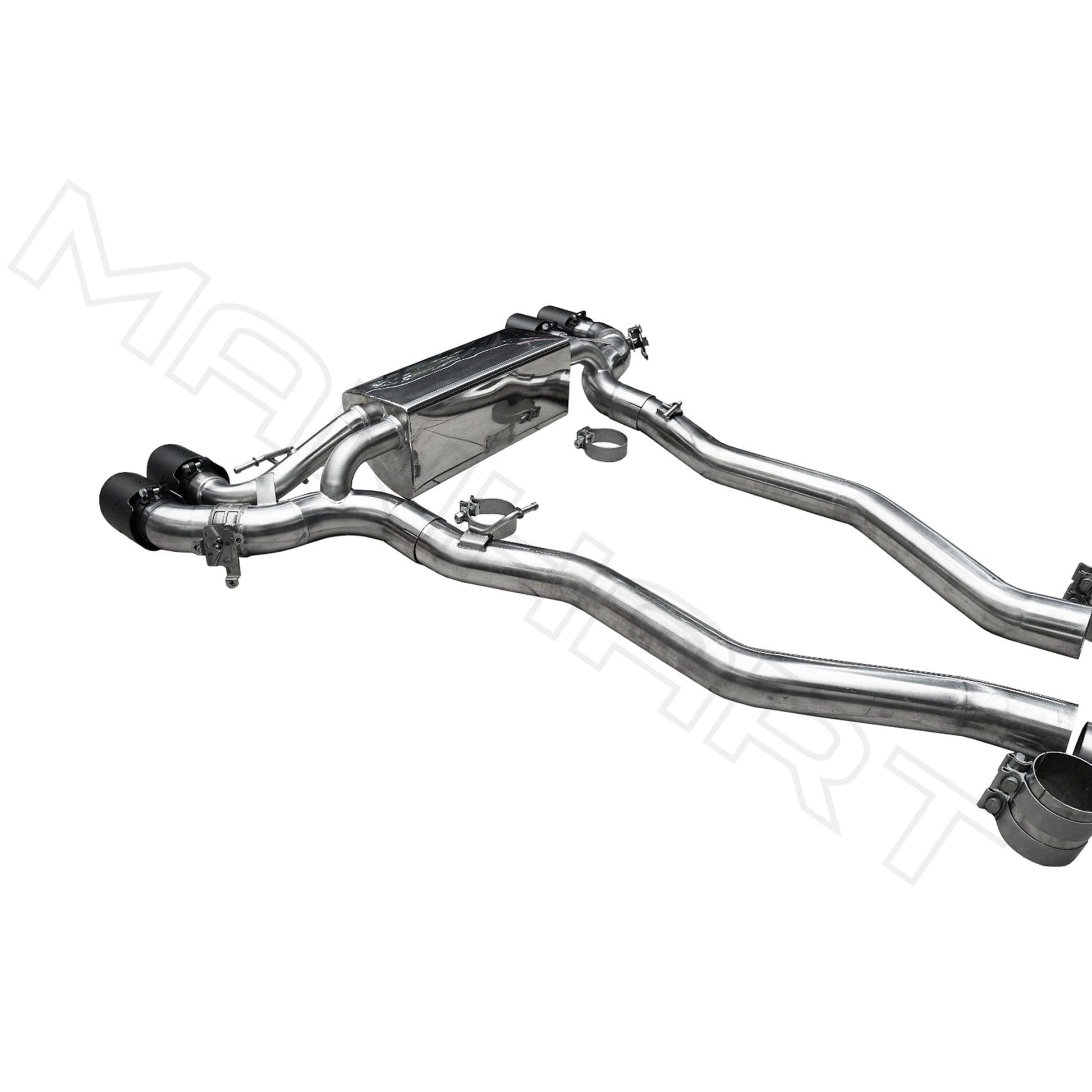 MANHART MH5F9011104_M8 SLIP-ON SPORT EXHAUST FOR BMW F9X M8 (COMPETITION) WITH VALVE CONTROL