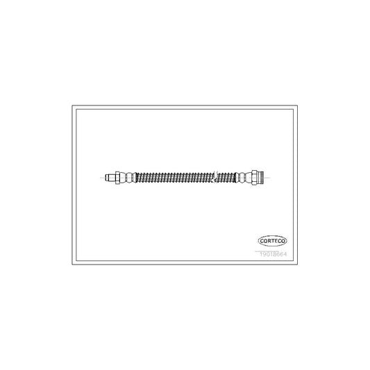 Corteco 19018664 Brake Hose | ML Performance UK