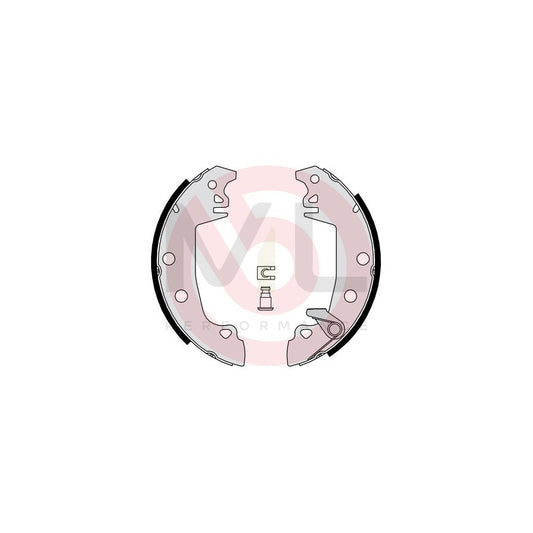 BREMBO S 61 537 Brake Shoe Set with accessories | ML Performance Car Parts