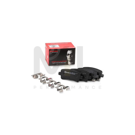 Brembo P 59 059 Brake Pad Set With Acoustic Wear Warning | ML Performance Car Parts