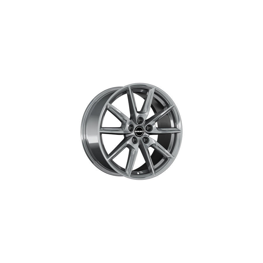 Borbet LX18 8x18 ET40 LX18 80840112566,6GG Grey Glossy Wheel | ML Performance UK Car Parts