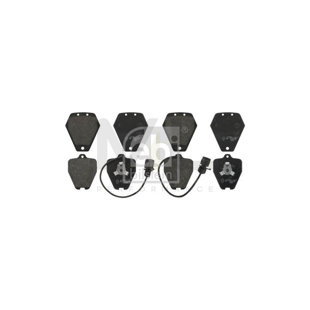 Febi Bilstein 16999 Brake Pad Set Front Axle, Incl. Wear Warning Contact | ML Performance Car Parts