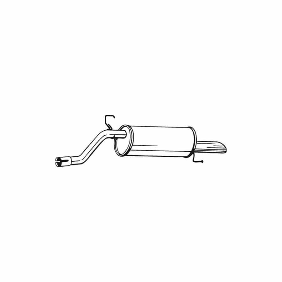 Bosal 185-313 Rear Silencer