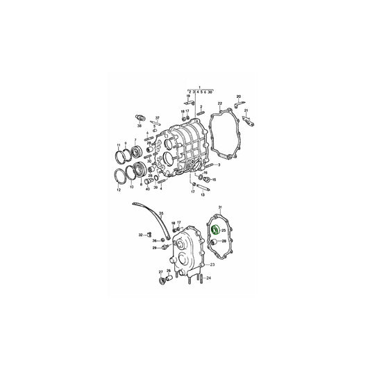 Genuine Porsche Cylindrical Roller Bearing For Porsche 911 / 964 | ML Performance UK Car Parts