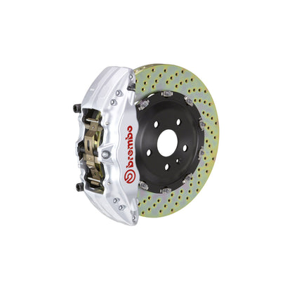 Brembo 1J1.9001A Chevrolet GMC Hummer Front GT 6-Pistons Drilled 2-piece Big Brake Kit (Inc. Avalanche, Sierra, Yukon, H2)