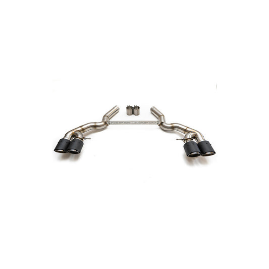 Fabspeed BMW M5 F90 Muffler Bypass Pipes with Quad Style Tips | ML Performance UK