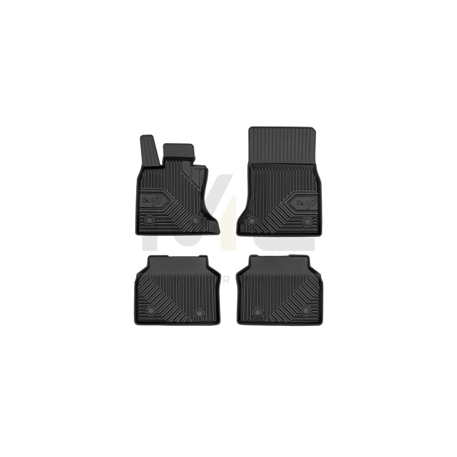 FROGUM Tailored, No.77 77408364 Floor mat set for BMW 5 GT (F07) Elastomer, Front and Rear, Quantity: 4, Black | ML Performance Car Parts